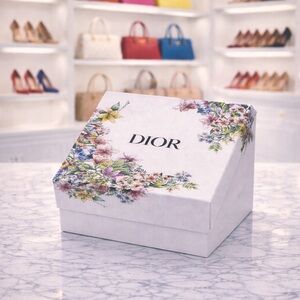 Christian Dior Floral Gift Box Empty Luxury Display